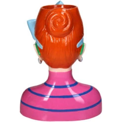Vase Fashion Lady ‘Larissa’ 24x17x30cm - Waterproof - Decorative Vase/Pot -UrbanJngl Terrarium Plants Fashionladykal 4480 2