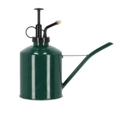 ESSCHERT DESIGN Watering Can And Plant Sprayer - 2-in-1 - Dark Green -UrbanJngl Terrarium Plants Gieter Plantensproeier Planten Trendhero1