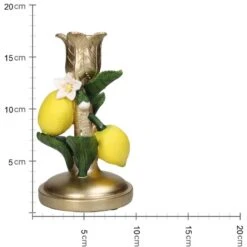 Candle Holder - Lemon ↑ 18 Cm -UrbanJngl Terrarium Plants KAL 1977 4