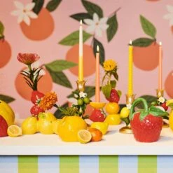 Candle Holder - Lemon ↑ 18 Cm -UrbanJngl Terrarium Plants KAL 1977 9