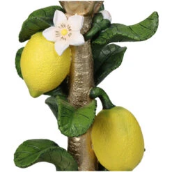 Candle Holder With Lemon Plant - ↑ 22 Cm -UrbanJngl Terrarium Plants KAL 1978 3