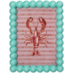 Photo Frame Polyresin – Turquoise