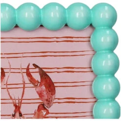 Photo Frame Polyresin – Turquoise -UrbanJngl Terrarium Plants KAL 6108 3