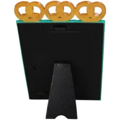 Pretzel Polyresin Photo Frame Turquoise 13x18cm -UrbanJngl Terrarium Plants KAL 6112 photo frame amore mio