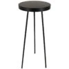 Round Table - Black Metal - Ø42,5 X ↑ 98 Cm