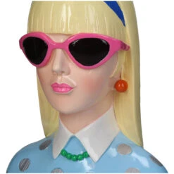 Vase Fashion Lady ‘Lyana’ 23x16x29cm - Waterproof - Decorative Vase/Pot -UrbanJngl Terrarium Plants VaasfashionladyKAL 4481 4