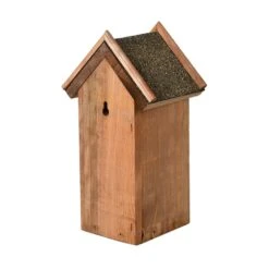 ESSCHERT DESIGN Blue Tit Birdhouse - Nesting Box - Bitumen Roof -UrbanJngl Terrarium Plants Vogelhuis Nestkast Vogels Tuin Trendhero1