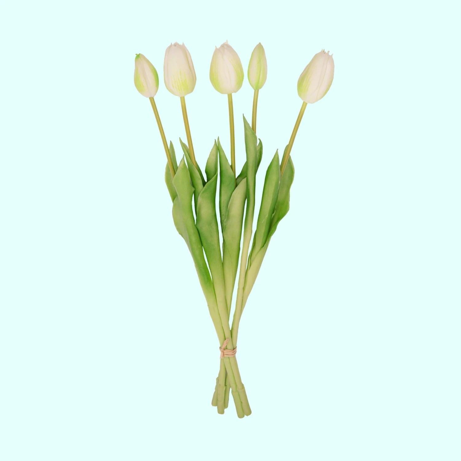 Tulip Bouquet – 5 Pieces – Various Colours – ‘Real Touch’ Artificial Tulips – 42 Cm 7 Tulip Bouquet – 5 Pieces – Various Colours – ‘Real Touch’ Artificial Tulips – 42 Cm - Image 7