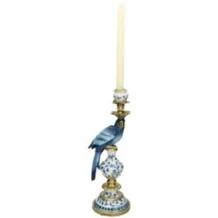 Candle Holder - Dutch Blue Parrot ↑ 40 Cm 21 Candle Holder - Dutch Blue Parrot ↑ 40 Cm -UrbanJngl Terrarium Plants dutch blue parrot candle stick 2 XET 58593 74848f1f 6978 4ee7 9f15 dd2c336e5feb