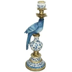 Candle Holder - Dutch Blue Parrot ↑ 40 Cm 23 Candle Holder - Dutch Blue Parrot ↑ 40 Cm -UrbanJngl Terrarium Plants dutch blue parrot candle stick 2 6d16d076 e275 4777 91b3 56dfe73e9c98