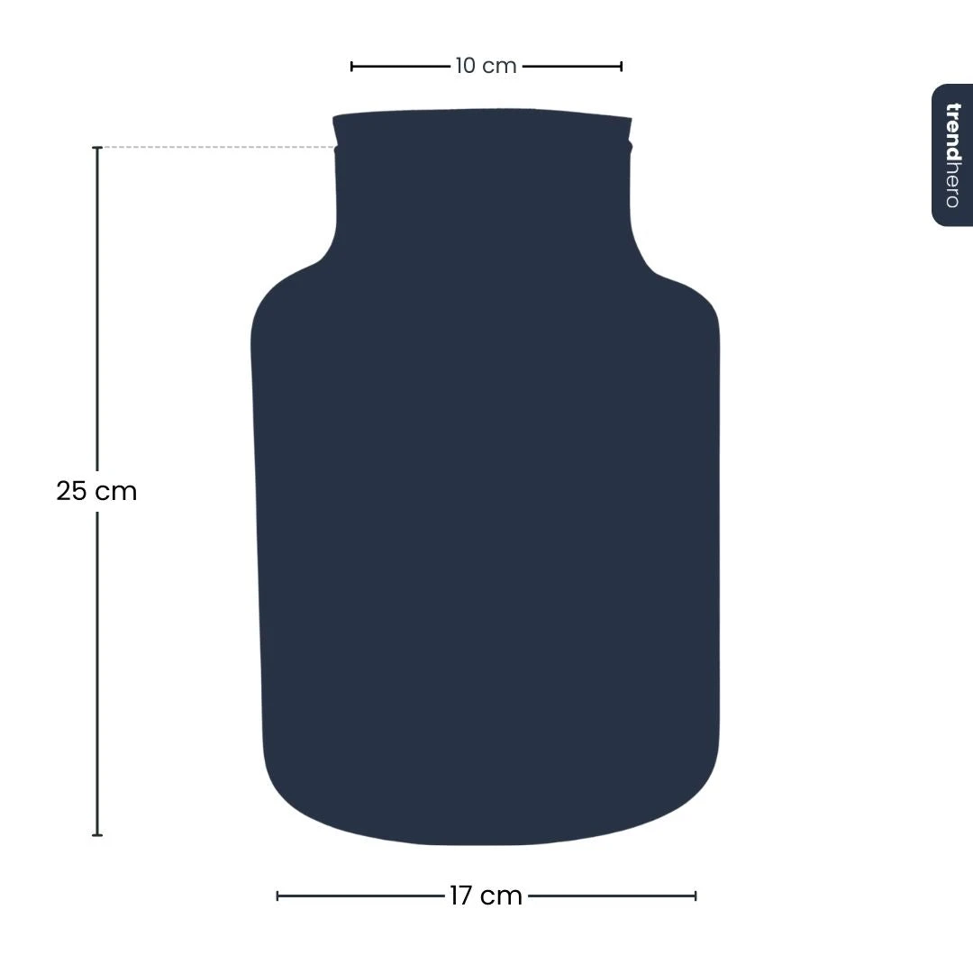 Terrarium Bottle 'Little Milky' - Incl. LED Cork - Closed Terrarium Ø 17 Cm ↑ 25 Cm 4 Terrarium Bottle 'Little Milky' - Incl. LED Cork - Closed Terrarium Ø 17 Cm ↑ 25 Cm - Image 4