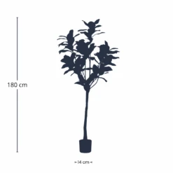 Magnolia Denudata - 150 Cm - Artificial Tree -UrbanJngl Terrarium Plants magnolia kunstboom kopen