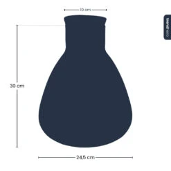 Terrarium Bottle 'Sam' - Incl. LED Cork - Closed Terrarium Ø 24.5 Cm ↑ 30 Cm -UrbanJngl Terrarium Plants sam terrarium silhouette trendhero ba707557 ed87 4c1d 85da 1d19301f6ed8