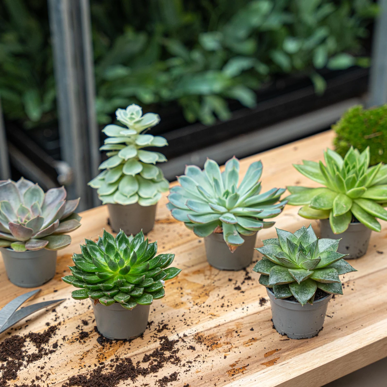 Succulent Mix Set - Assorted Succulents In 6 Cm Pots (8–12 Cm High) 5 Succulent Mix Set - Assorted Succulents In 6 Cm Pots (8–12 Cm High) - Image 5