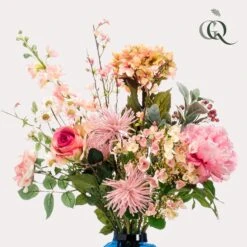 Silk Flowers Bouquet XL Pretty Pink - 89 Cm High - Artificial Flowers -UrbanJngl Terrarium Plants unnamed 9c153ea4 6dd6 49ac 87ca 649ff343e1ce